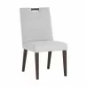 Sunpan Tory Dining Chair Light Grey - Front Side View - Sunpan Tory Dining Chair Light Grey - Front Side View