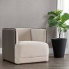 Sunpan Sierra Armchair - Meg Taupe / Porcini Taupe - Lifestyle