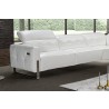 Bellini Nicole Sectional White .35612- Side View