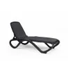 Nardi Omega Chaise Lounge- Antracite/Antracite - Nardi Omega Chaise Lounge- Antracite/Antracite