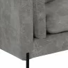 Sunpan Josie Sofa in Nepal Pebble - Base Angle - Sunpan Josie Sofa in Nepal Pebble - Base Angle