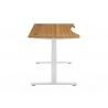 Greenington Ascent Hi-Lo Desk - Side Angle