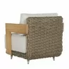 Sunpan Potenza Armchair Palazzo Cream - Back Side Angle - Sunpan Potenza Armchair Palazzo Cream - Back Side Angle