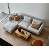Cane-Line Essence Scatter Cushion INDOOR CM Top View Light Grey