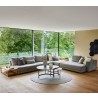 Cane-Line Scale Coffee Table Small Front Seating View