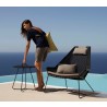 Cane-Line-Breeze-Highback-Chair Black Pool View