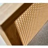 Cane-Line Scale Armrest Left Oak Close View - Cane-Line Scale Armrest Left Oak Close View