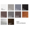 The Outdoor Plus La Jolla Fire Pit Metal Colors