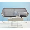 Cane-Line Breeze 2-Seater Sofa & Table - Cane-Line Breeze 2-Seater Sofa & Table