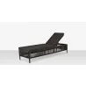 Source Furniture Skye Armless Chaise Black  - Source Furniture Skye Armless Chaise Black 