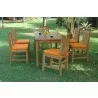Anderson Teak the Montage Rectangular Dining Set 3 - Anderson Teak the Montage Rectangular Dining Set 3