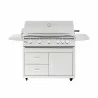 Summerset Grills Sizzler Series 40" Natural Gas - Badge Knob - Cart Option - Summerset Grills Sizzler Series 40" Natural Gas - Badge Knob - Cart Option