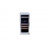 TrueFlame 15" Outdoor Rated Dual Zone Wine Cooler - Front and Closed
