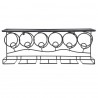 Oenophilia Wine Bar Wall Rack - Front