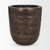 Mercana Aivana Extra Large Antiqued Gold Metal Floor Vase 1 - Mercana Aivana Extra Large Antiqued Gold Metal Floor Vase 1