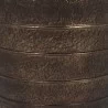 Mercana Aivana Extra Large Antiqued Gold Metal Floor Vase Close View - Mercana Aivana Extra Large Antiqued Gold Metal Floor Vase Close View