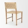 Mercana Brinley Woven Paper Rope w/ Brown Wood Frame Dining Chair - Mercana Brinley Woven Paper Rope w/ Brown Wood Frame Dining Chair