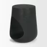 Mercana Cove Dark Brown Sculptural Open Side Table 1 - Mercana Cove Dark Brown Sculptural Open Side Table 1