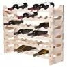 Oenophilia VinRack 48-Bottle in Natural - Oenophilia VinRack 48-Bottle in Natural