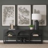 Mercana Bela Large Matte Black Arched Console Table