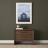 Mercana Belford 3-Drawer Dark Brown Oak Wood Closed Nightstand