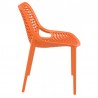 Outdoor Dining Chair - Orange