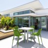 Outdoor Dining Chair - Tropical Green