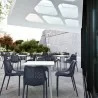 Outdoor Dining Chair - Black - Outdoor Dining Chair - Black
