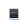 TrueFlame 24" Outdoor Rated Wine Cooler - Front and Closed