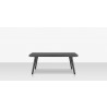 Source Furniture Aria 43" Rectangular Aluminum Frame Coffee Table2