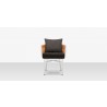 Source Furniture Aria 24" Dining Style Arm Chair 