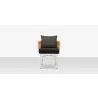 Source Furniture Aria 24" Dining Style Arm Chair  - Source Furniture Aria 24" Dining Style Arm Chair 