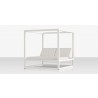 Source Outdoor Furniture Breeze Aluminum Daybed Square  12