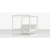 Source Outdoor Furniture Breeze Aluminum Daybed Square  12 - Source Outdoor Furniture Breeze Aluminum Daybed Square  12