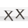 Source Furniture Contemporary X Style Dining Table Base