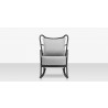 Source Furniture Elephant Rocking Chair Gray Front