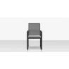 Source Furniture Iconic Aluminum Sling Highback Dining Arm Chair  - Source Furniture Iconic Aluminum Sling Highback Dining Arm Chair 
