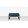 Source Furniture Iconic Aluminum Ottoman  - Source Furniture Iconic Aluminum Ottoman 