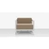 Source Furniture Iconic Aluminum Swivel Club Chair  - Source Furniture Iconic Aluminum Swivel Club Chair 