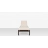 Source Furniture Lucaya Armless Chaise With Standard Cushion Espresso  Front
