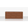 Source Furniture Mod Seat Structure - Slatted Gray Front