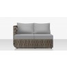 Source Furniture Scorpio Aluminum Left Arm Loveseat