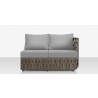 Source Furniture Scorpio Aluminum Right Arm Loveseat