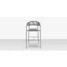 Source Furniture Skye Bar Arm Chair Gray - Source Furniture Skye Bar Arm Chair Gray