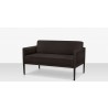 Source Furniture Skye Loveseat Black