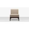 Source Furniture South Beach Armless Chair Front - Source Furniture South Beach Armless Chair Front