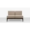 Source Furniture South Beach Armless Loveseat Front - Source Furniture South Beach Armless Loveseat Front