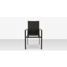 Source Furniture Tide Aluminum Sling Dining Arm Chair 3
