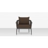 Source Furniture Vines Club Chair Brown Front