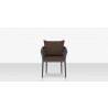 Source Furniture Vines Dining Arm Chair Brown Front